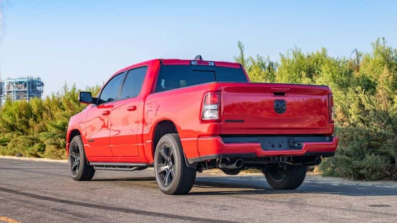 Borla — Borla 19-22 RAM 1500 3.6L V6 4DR 140.5/144.6/153.5 WB 2.25in S-Type Cat-Back - Black Chrome Tip
Cat-Back System - view 3