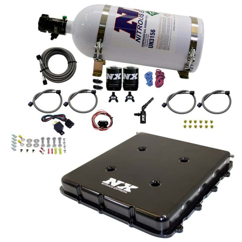 Nitrous Express — Nitrous Express Nitrous Kit w/Billet LT4 Supercharger Lid w/10lb Bottle
Injection System Kit
N2OSys - view 2
