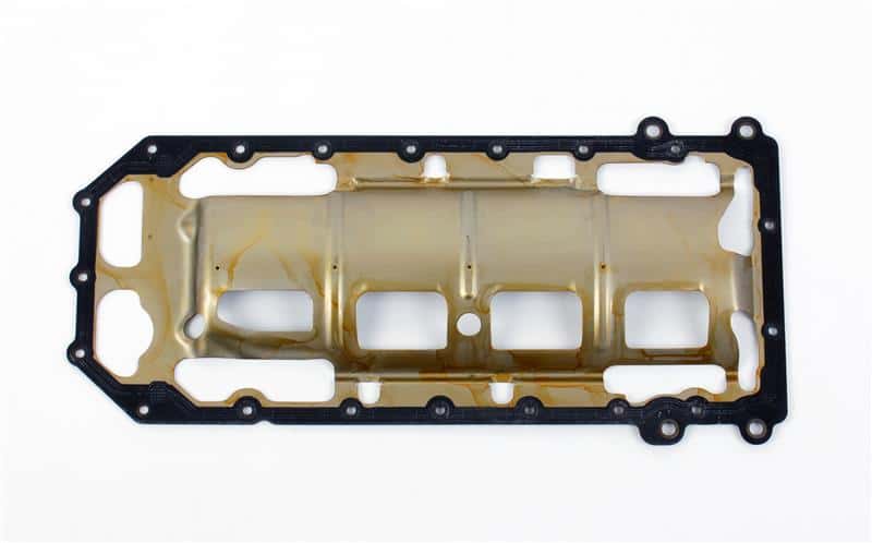 Cometic Gasket — Cometic 05-10 Dodge Hemi 6.1L Rubber Oil Pan Gasket w/ Windage Tray
Oil Pan Gasket - view 1