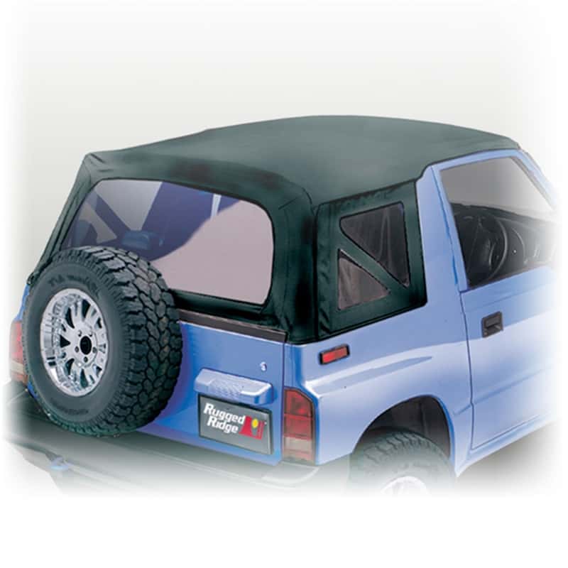 Rugged Ridge — Rugged Ridge S-Top Black Denim Clear Windows 88-94 Sidekicks
OFFROAD_TOPS
Top-Soft - view 1