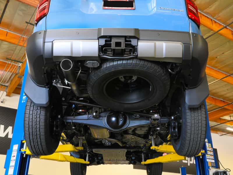 aFe — aFe 24-25 Toyota Land Cruiser 2-1/2in to 3in 304 SS Cat-Back Exhaust System w/ Black Tip
Cat-Back Exhaust - view 4