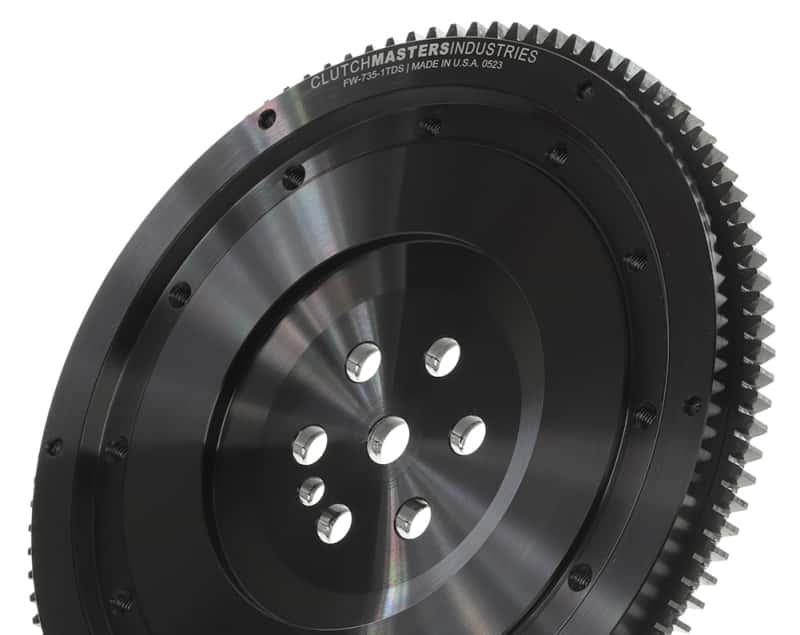 Clutch Masters — Clutch Masters Mitsubishi 89-92 Eclipse/90-92 Galant 2.0L AWDT Twin Disc Steel Flywheel
Clutch Flywheel - view 4