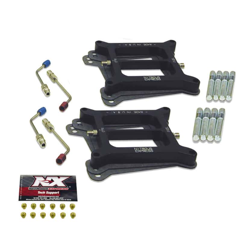 Nitrous Express — Nitrous Express Dual 4150 Stage Six Nitrous Plate Conversion
Injector Plate
N2OPlate - view 2