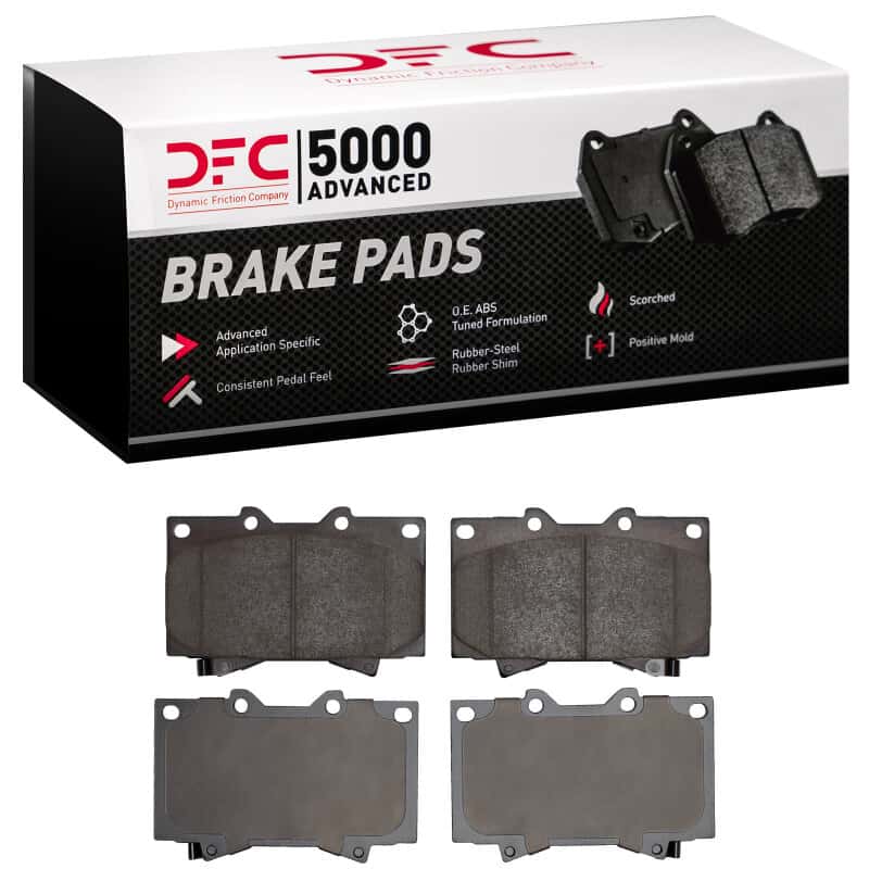 DFC — DFC 98-07 Lexus LX470 Front 5000 Advanced Ceramic Brake Pads
DFC Brake Pad Set - view 1