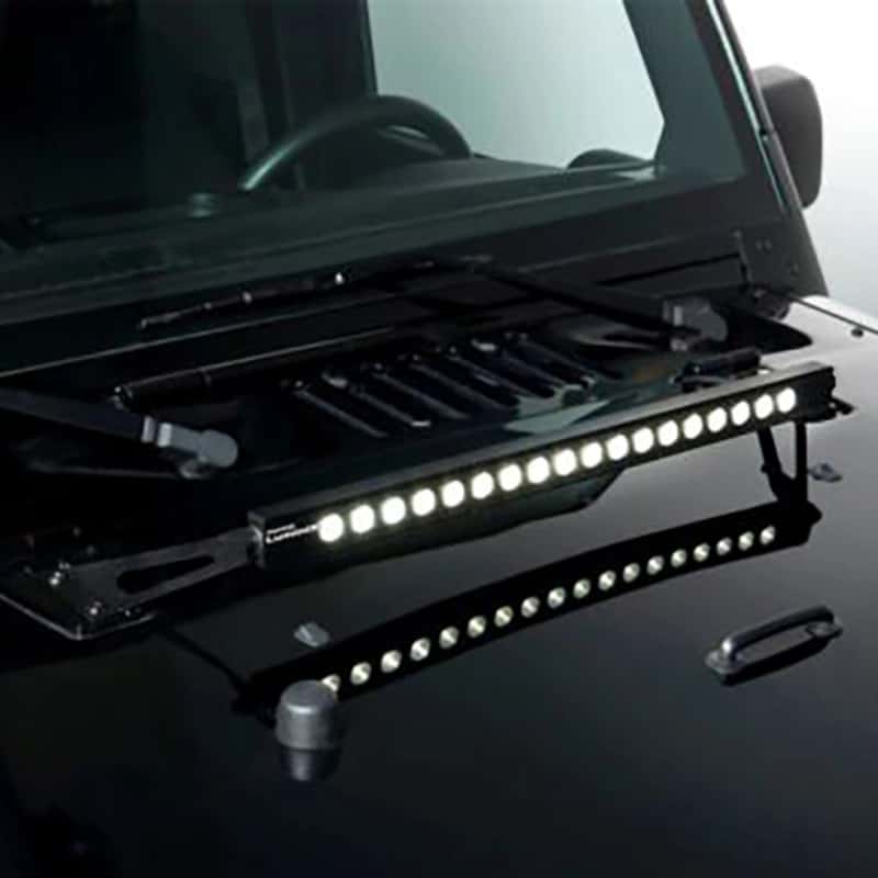 Putco — Putco 07-18 Jeep Wrangler JK - 20in Luminix Light Bar w/ Hood bracket Luminix Jeep LED Kits
LED Light Bar - view 2