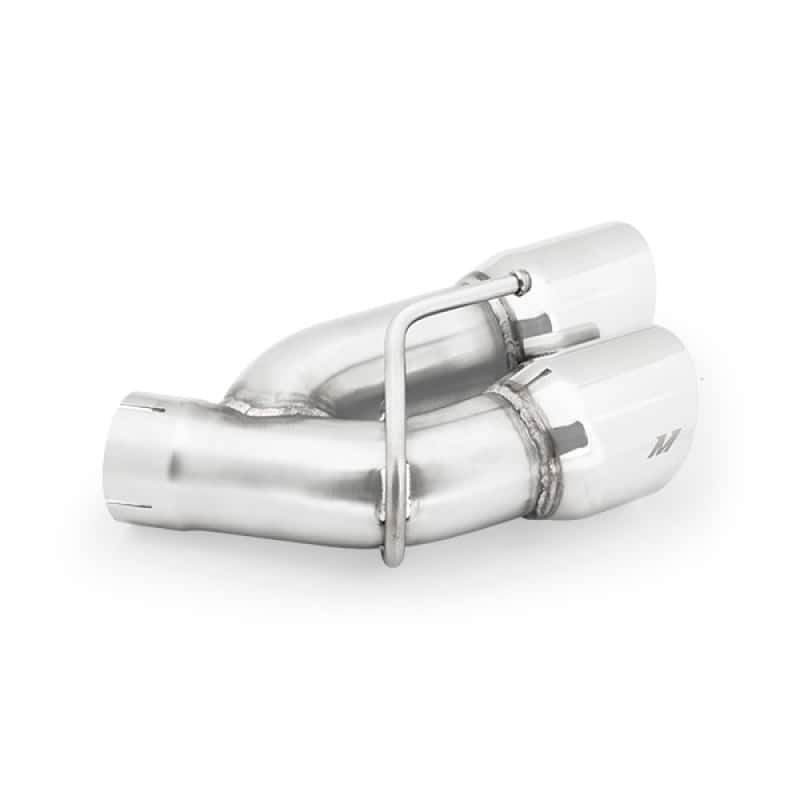 Mishimoto — Mishimoto 2016+ Chevrolet Camaro SS Quad-Tip Pro Axle-Back Exhaust w/ Polished Tips - view 7