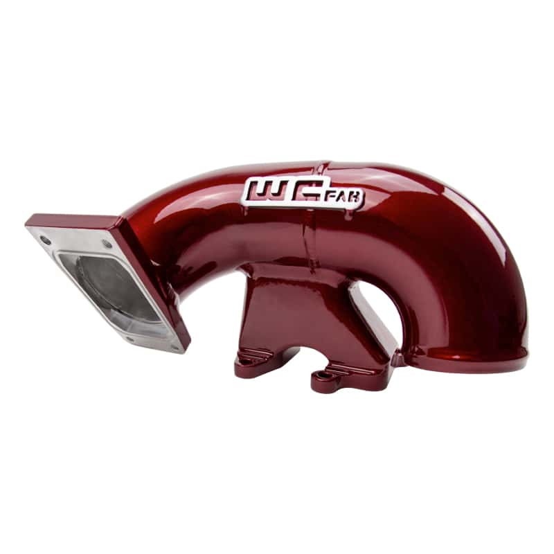 Wehrli — Wehrli 2007.5-2010 LMM Duramax High Flow 3in Y-Bridge Kit- WCFab Red
Y-Bridge Kit LMM RED - view 5