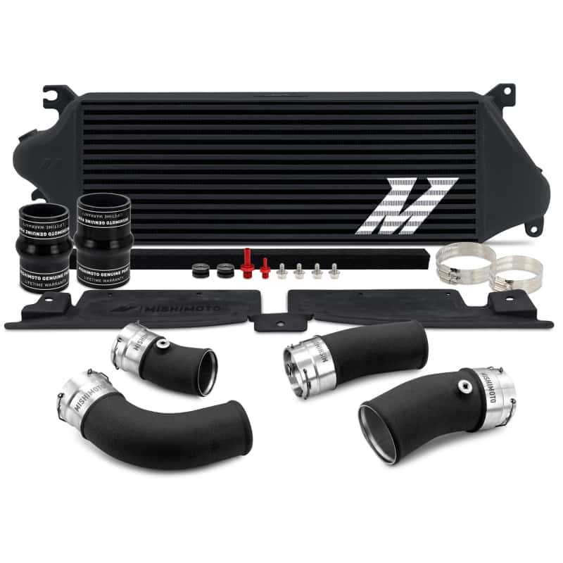 Mishimoto — Mishimoto 24+ Tacoma Performance Intercooler Kit - BK Cooler - BK Pipes
Intercooler Pipe Kit - view 1