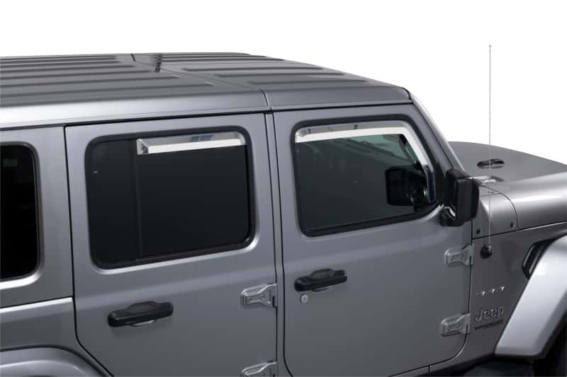 Putco — Putco 20-21 Jeep Gladiator JT/JL Element Chrome Window Visors (Set of 4)
Side Window Vent - view 3