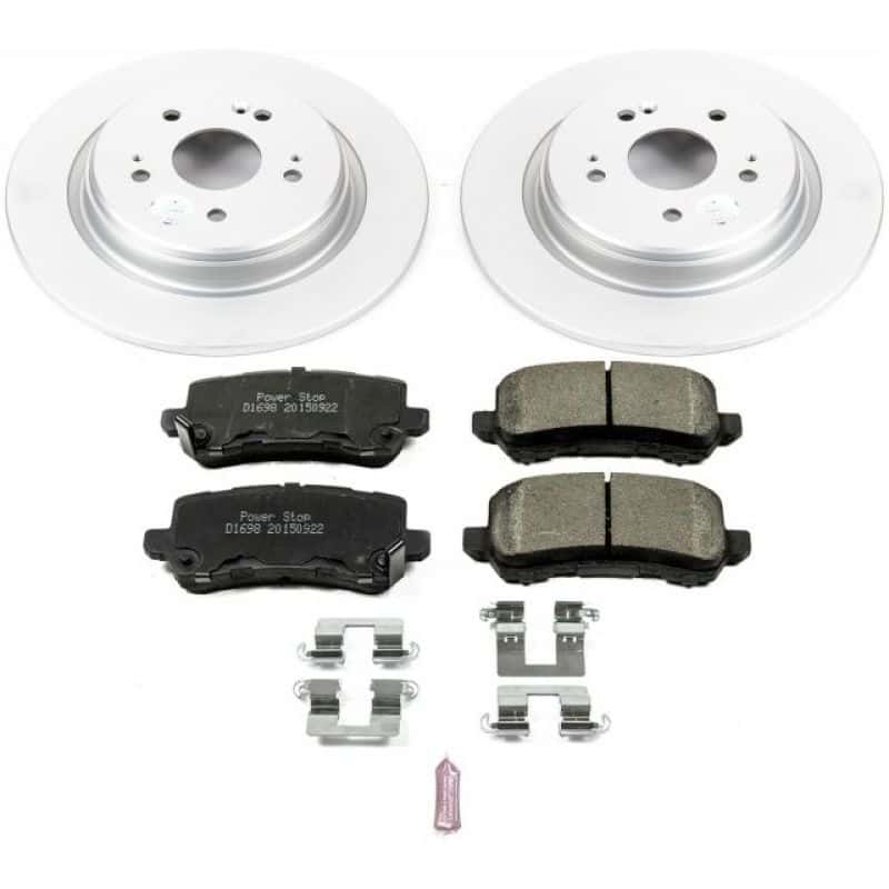 PowerStop — Power Stop 15-19 Acura TLX Rear Z17 Evolution Geomet Coated Brake Kit - view 1