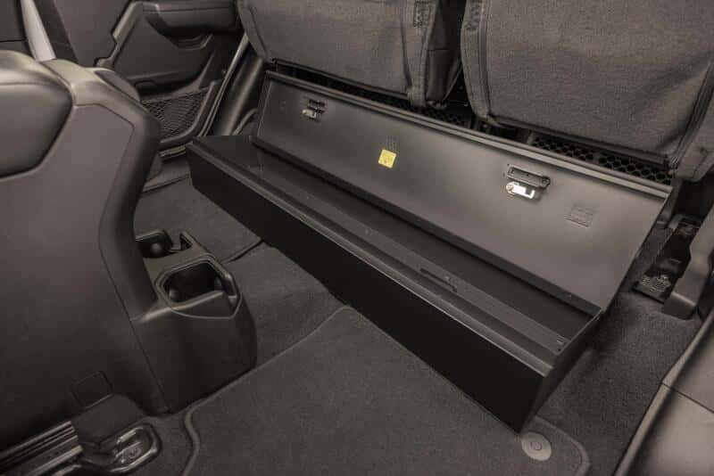 Tuffy Products — Tuffy 2019+ Jeep Gladiator Underseat Lockbox W/ Keyed Lock
Lockbox - view 2