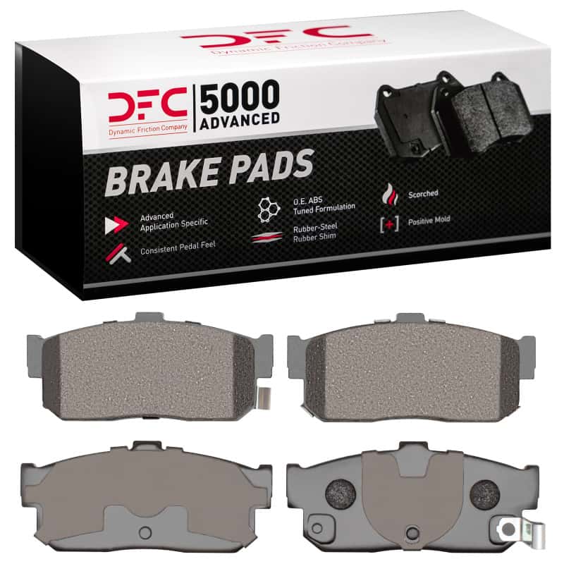 DFC — DFC 91-01 Infiniti G20 Rear 5000 Advanced Ceramic Brake Pads
DFC Brake Pad Set - view 1