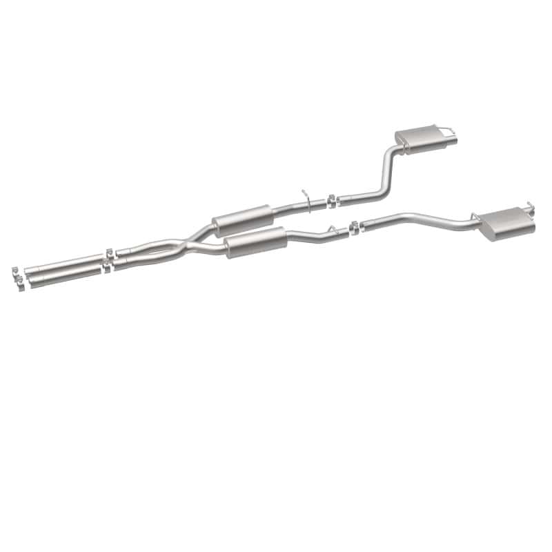 Magnaflow — MagnaFlow Cat-Back SS 2.5in Dual Split Rear Exit (OEM Tips) 15-16 Dodge/Chrysler Charger/300 5.7L V8
Cat-Back - view 16