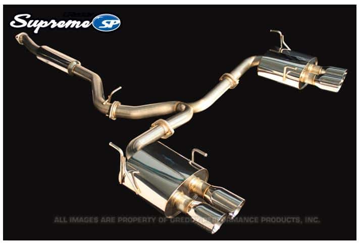 GReddy — GReddy 11-14 Subaru STI Sedan Supreme SP Exhaust - view 4