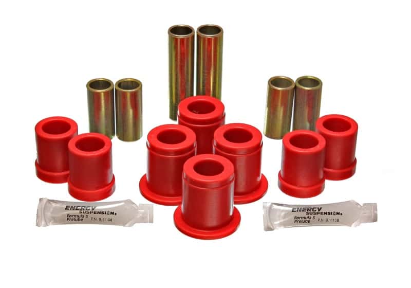 Energy Suspension — Energy Suspension 1980-86 Nissan 720 Truck 2WD/4WD Red Front Control Arm Bushing Set
CntrlArmBshngKt - view 1