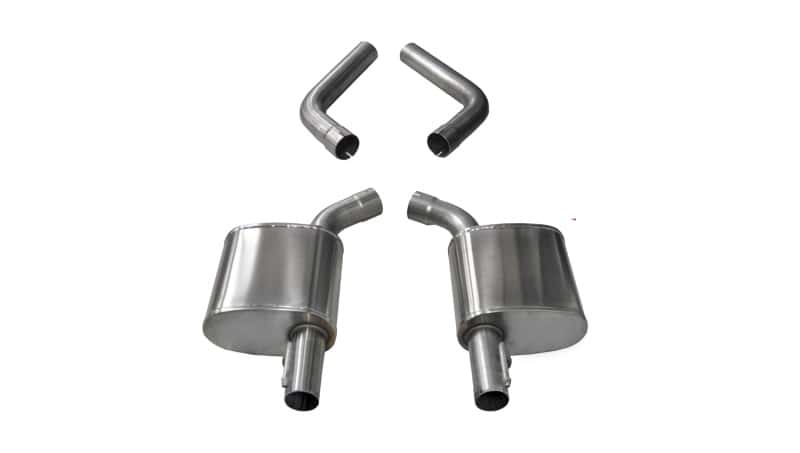 CORSA Performance — Corsa 2017-2020 Dodge Charger 5.7L / 17-19 Chrysler 300 5.7L Sport Axle-Back Exhaust w/o Tips
Exhaust - view 2