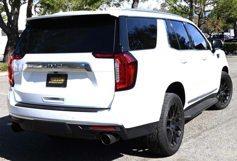 Gibson — Gibson 21-23 GMC Yukon XL Denali/Chevrolet Suburban 6.2L 2/4wd Black Elite Cat-Back Exhaust
Truck/Suv - view 2