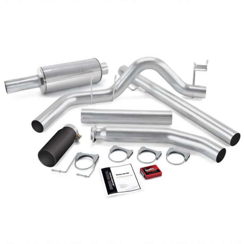 Banks Power — Banks Power 02 Dodge 5.9L Ext Cab Git-Kit - SS Single Exhaust w/ Black Tip
Power/Efficiency Sys - view 2