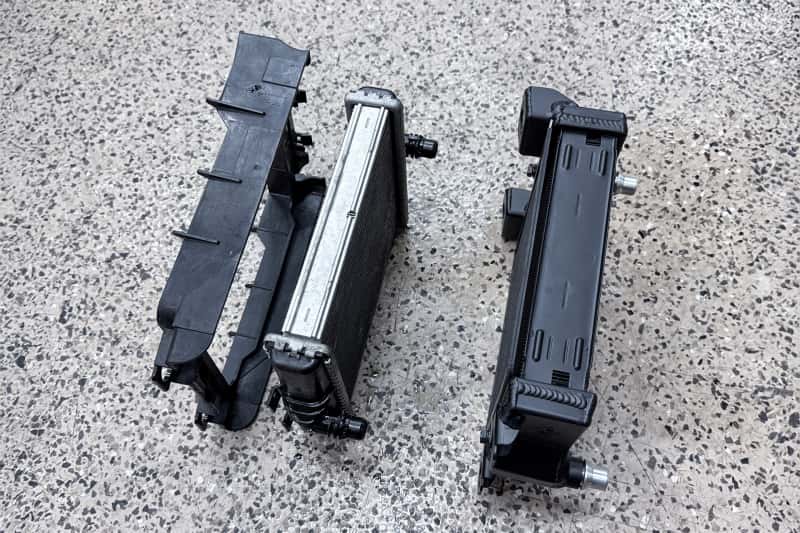 CSF — CSF BMW F87 M2 and Gen 1 B58 High Performance Auxiliary Radiator
CSF Aux Radiator - view 9