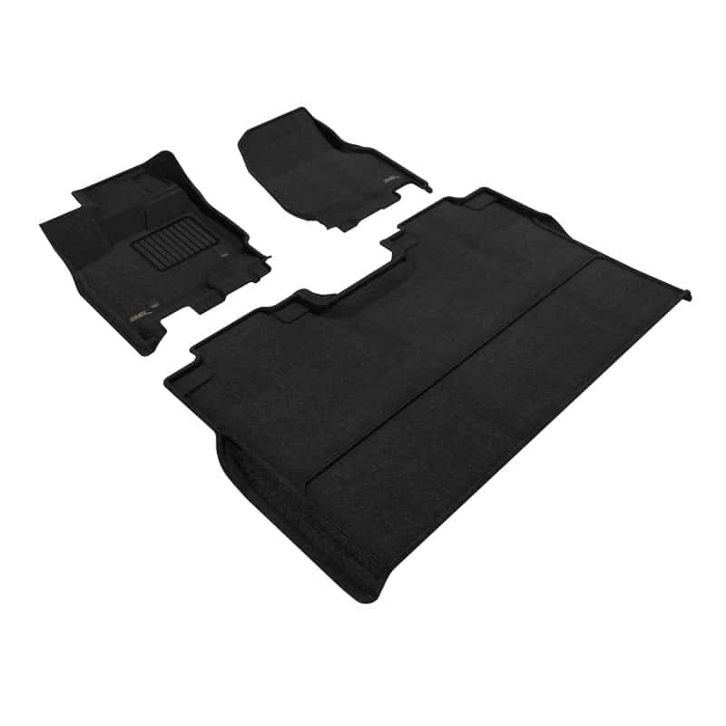 3D MAXpider — 3D MAXpider 22-24 Ford F-150 Super Crew Elegant Black R1 R2
Floor Mat Set - view 1