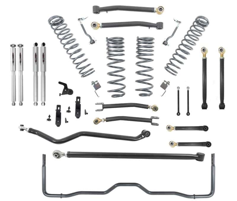 Belltech — Belltech 20-21 Gladiator JT Rubicon 4in. Lift Lift Kit w/Trail Performance Shocks/Rear Anti-Sway Bar
LIFT KIT - view 3