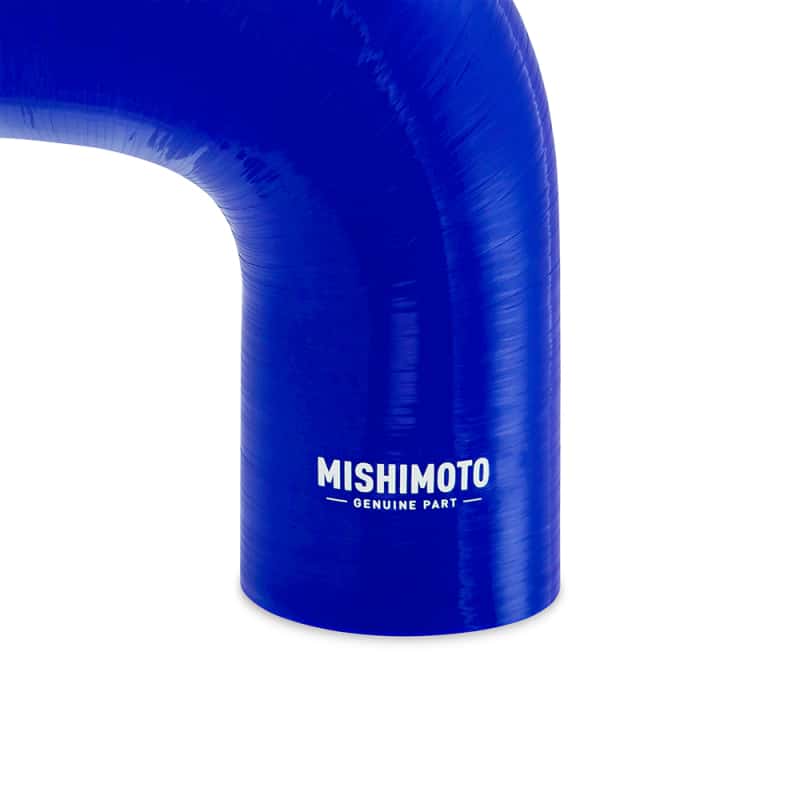 Mishimoto — Mishimoto Silicone Reducer Coupler 90 Degree 2.75in to 3in - Blue
Transition Coupler - view 3