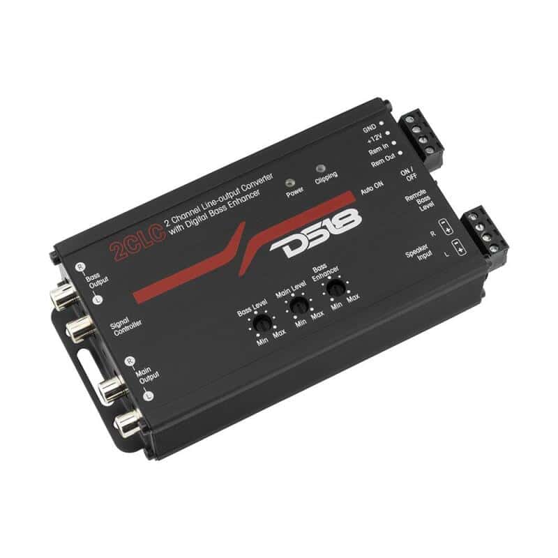 DS18 — DS18 2-Channel Line Output Converter Digital Bass Enhancer For More Low End Boost - view 5