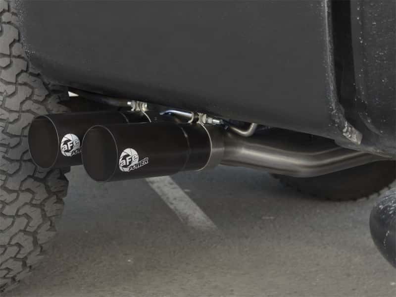 aFe — aFe Rebel Exhausts Cat-Back SS Ford F-150 04-08 V8 4.6/5.4L w/ Black Tips
Cat-Back Exhaust - view 6