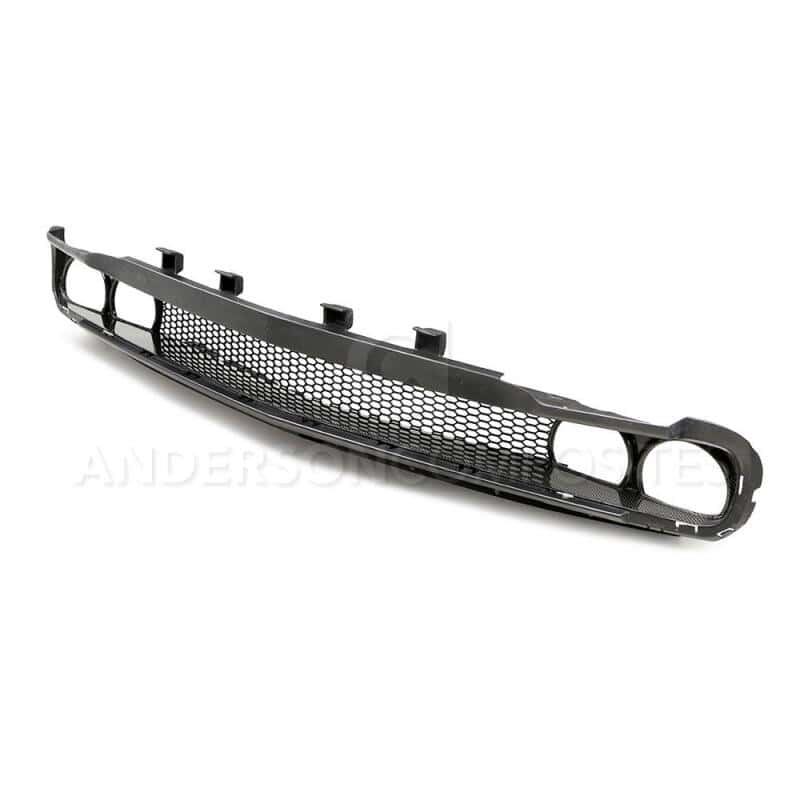 Anderson Composites — Anderson Composites 15-18 Dodge Challenger Type-AS Front Upper Grille - view 1