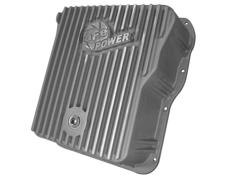 aFe — aFe Transmission Pan Cover (Raw); GM Diesel Trucks 01-14 V8-6.6L (td)
Transmission Pan - view 1