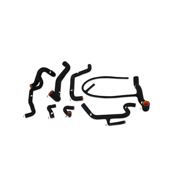 Mishimoto — Mishimoto 95-98 Volkswagen Golf VR6 Black Silicone Hose Kit
Coolant Hose Kit - view 3