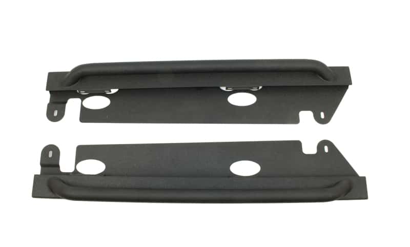 Fishbone Offroad — Fishbone Offroad 07-18 Jeep Wrangler JK 2 Door Rubicon Steel Rock Slider - Black Textured Powdercoat - view 1