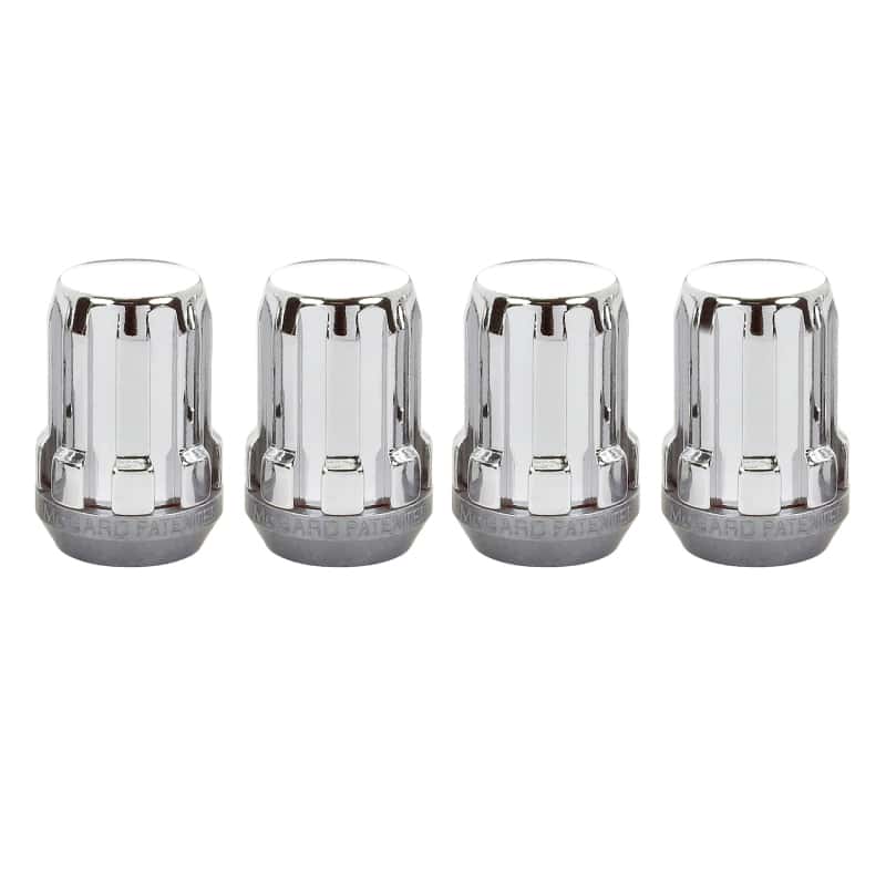 McGard — McGard SplineDrive Lug Nut (Cone Seat) M12X1.25 / 1.24in. Length (4-Pack) - Chrome (Req. Tool) - view 5