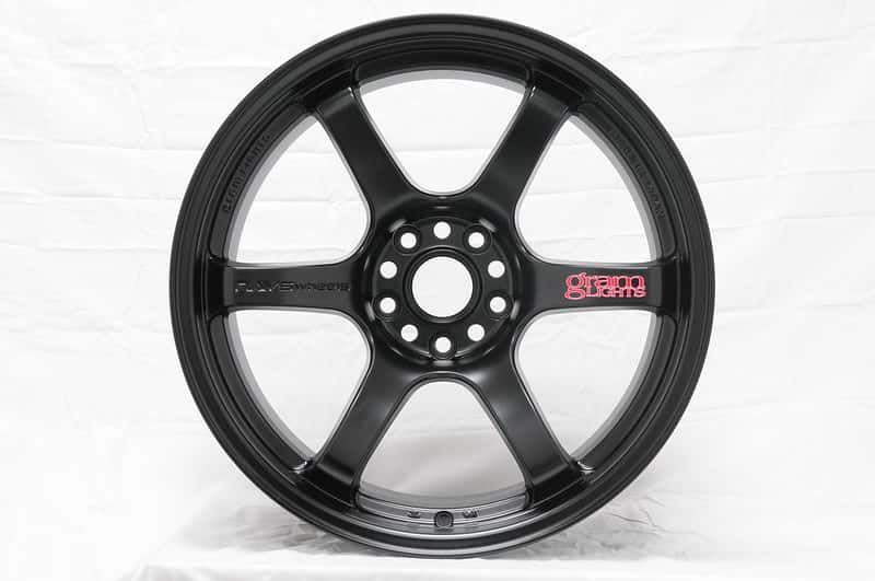 Gram Lights — Gram Lights 57DR 19x9.5 +25 5x114.3 Semi Gloss Black Wheel - view 2