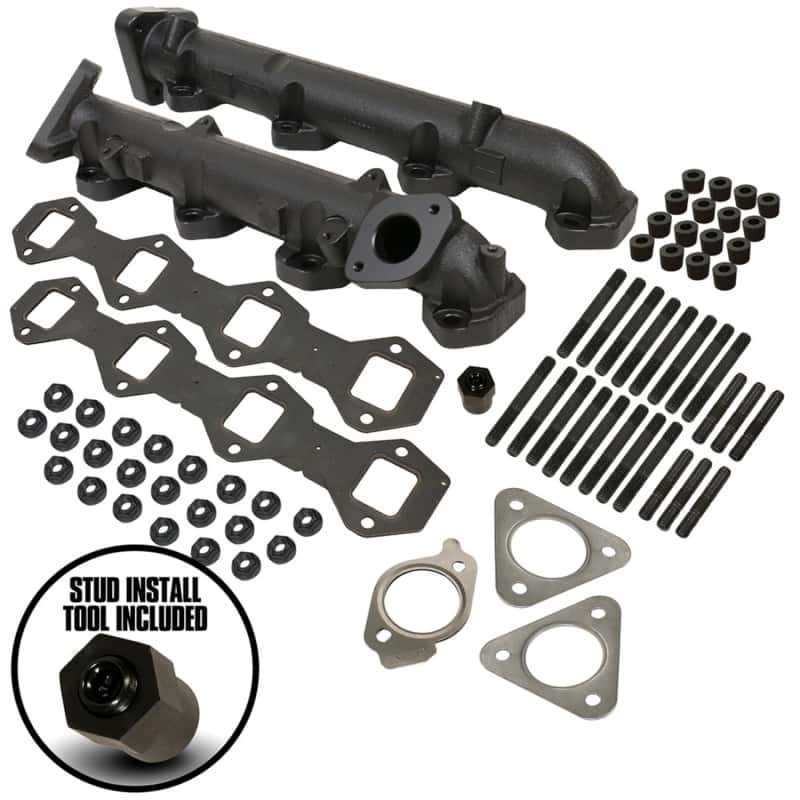 BD Diesel — BD Diesel Exhaust Manifold Kit - Ford 2011-2014 F250/F350/F450/F550 6.7L PowerStroke
EXHAUST MANIFOLD KIT - view 6