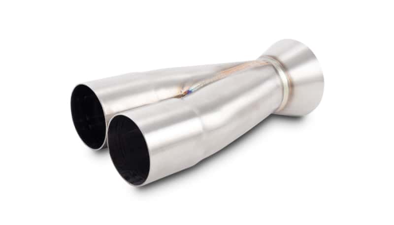 Vibrant — Vibrant 2-1 Merge Collector 2.00in Inlet I.D. x 3.00in Outlet O.D. 8.25in Overall Length
2IN1COLL-2"IDx3"OD
Exhaust Collector - view 2