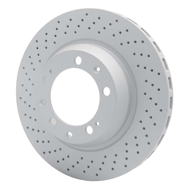 DFC — DFC 98-98 Porsche 911 Left Rear Drilled Hi-Carbon Alloy Geomet Coated Rotor
DFC Brake Rotor - view 2