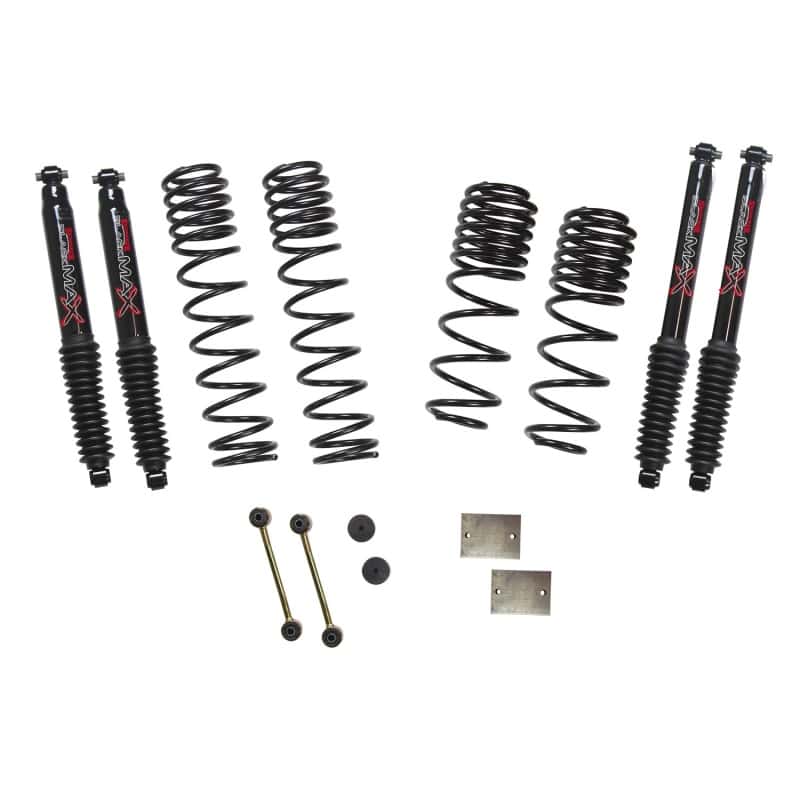 Skyjacker — Skyjacker 2020 Jeep JL 4WD Diesel 1.5in Dual Rate Long Travel Sus Lift Kit w/ Black Max Shocks
1.5 In. Lift Kit - view 1