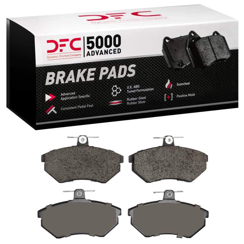 DFC — DFC 80-97 Audi 90 Front 5000 Advanced Low Metallic Brake Pads
DFC Brake Pad Set - view 1