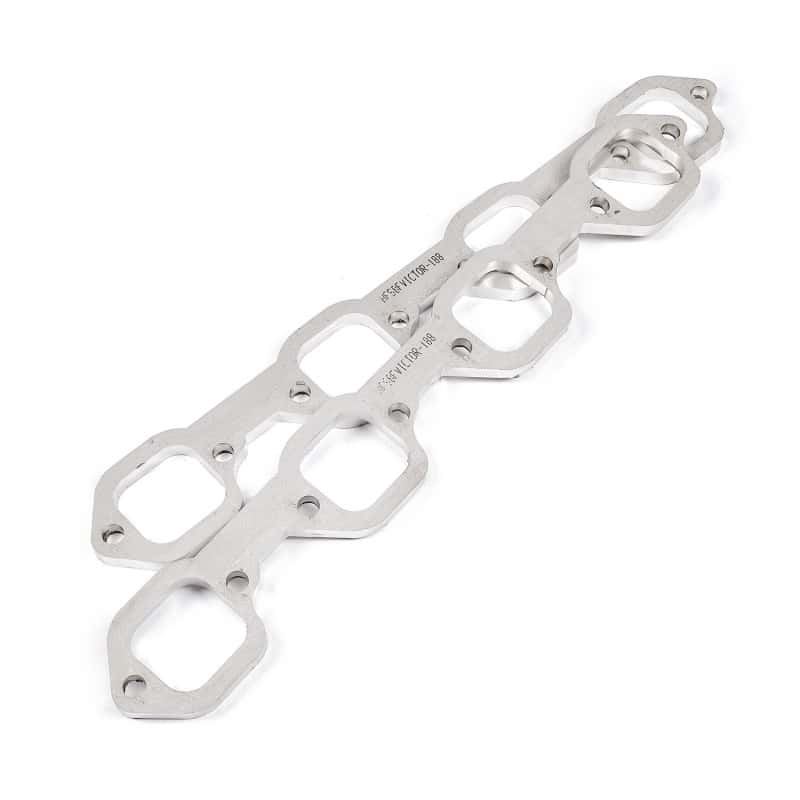 Stainless Works — Stainless Works SBF Victor Senior Heads Square Port Header 304SS Exhaust Flanges 2in Primaries
HFSBFVICT200

Header Flange - view 5