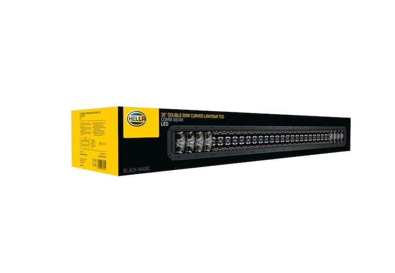 Hella — Hella Universal Black Magic 30in Tough Double Row Curved Light Bar - Spot & Flood Light
LEDLightBar - view 13
