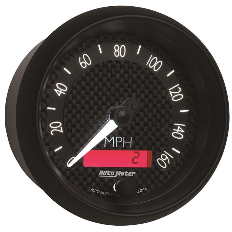 AutoMeter — Autometer GT Series 3-3/8in In Dash 0-160 MPH Electronic Programmable Speedometer
3-3/8" SPEEDO, 160 M - view 7