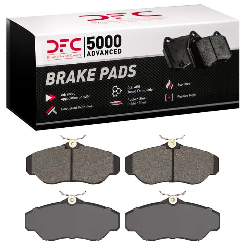 DFC — DFC 94-04 Land Rover Range Rover Front 5000 Advanced Low Metallic Brake Pads
DFC Brake Pad Set - view 1