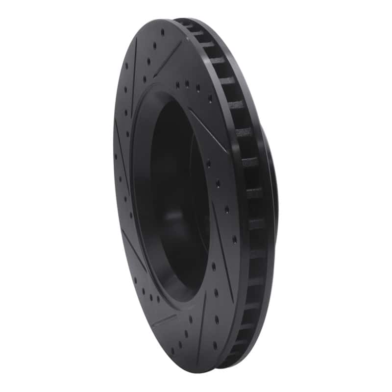 R1 Concepts — R1 07-12 Dodge Nitro Front Right Drilled & Slotted Black Brake Rotor
R1 Brake Rotor Drill - view 4