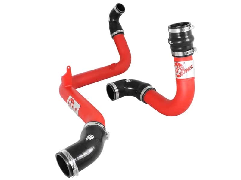 aFe — aFe BladeRunner 2.5in Red Intercooler Tubes Hot and Cold Side 12-16 Ford Focus ST 2.0L (t)
Charge Pipe Kit - view 3
