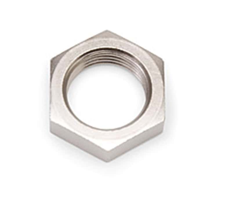 Russell — Russell Performance -8 AN Bulkhead Nuts 3/4in -16 Thread Size (Endura) - view 1