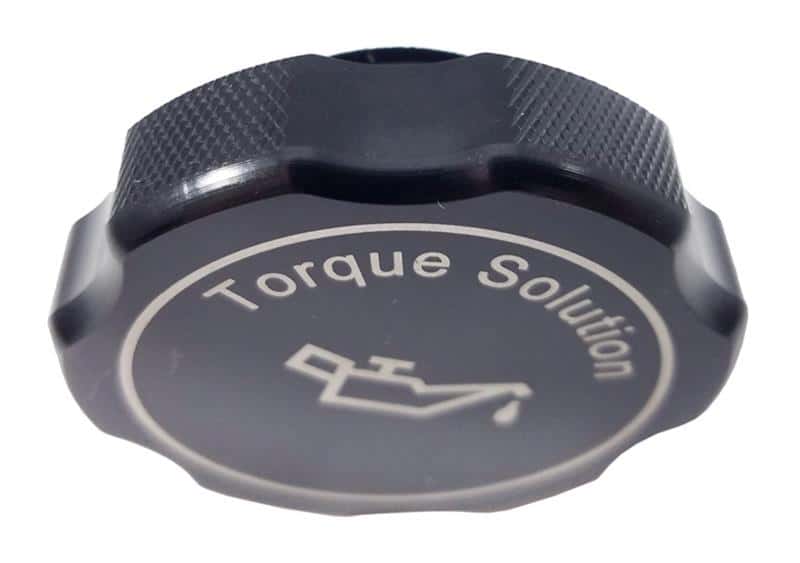 Torque Solution — Torque Solution Billet Oil Cap 89+ Subaru - Black - view 4