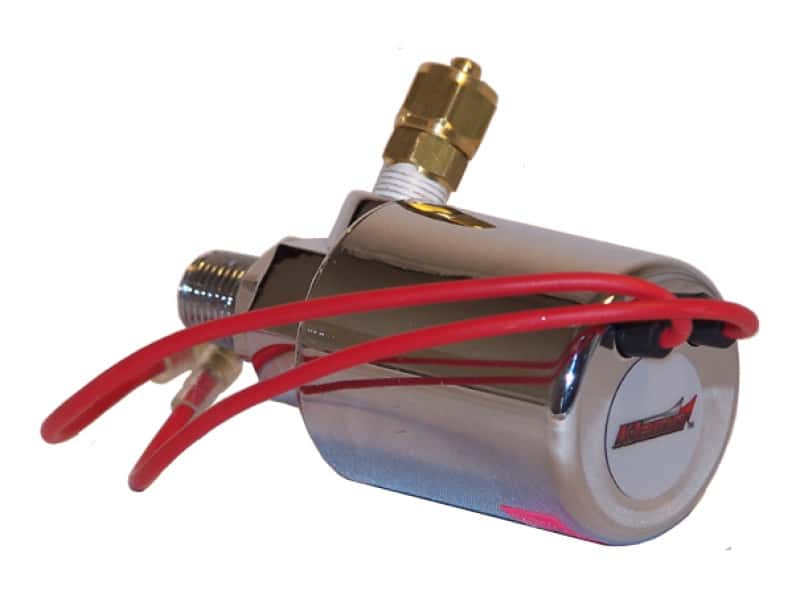 Kleinn Air Horns — Kleinn Vortex 4 Series 12-Volt Chrome Solenoid Valve
Horn Solenoid Valve - view 2
