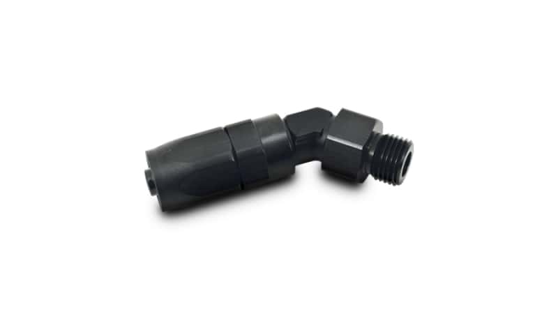 Vibrant — Vibrant Male -12AN 45 Degree Hose End Fitting - 1-1/6-12 Thread (12)
12ANML-12Thrd45DegHE
-12AN-12ORBMale45Deg
AN Fitting - view 3