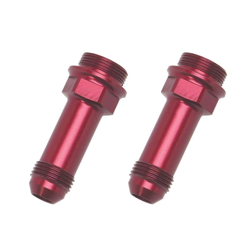 Russell — Russell Performance 7/8in -20 x -8 AN Male Flare Extended (2 pcs.) (Red/Blue)
CrbAdptFitting - view 3